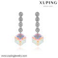 E-507 xuping haute qualité pas cher personnalisé bijoux boucles d&#39;oreilles avec cristal de Swarovski